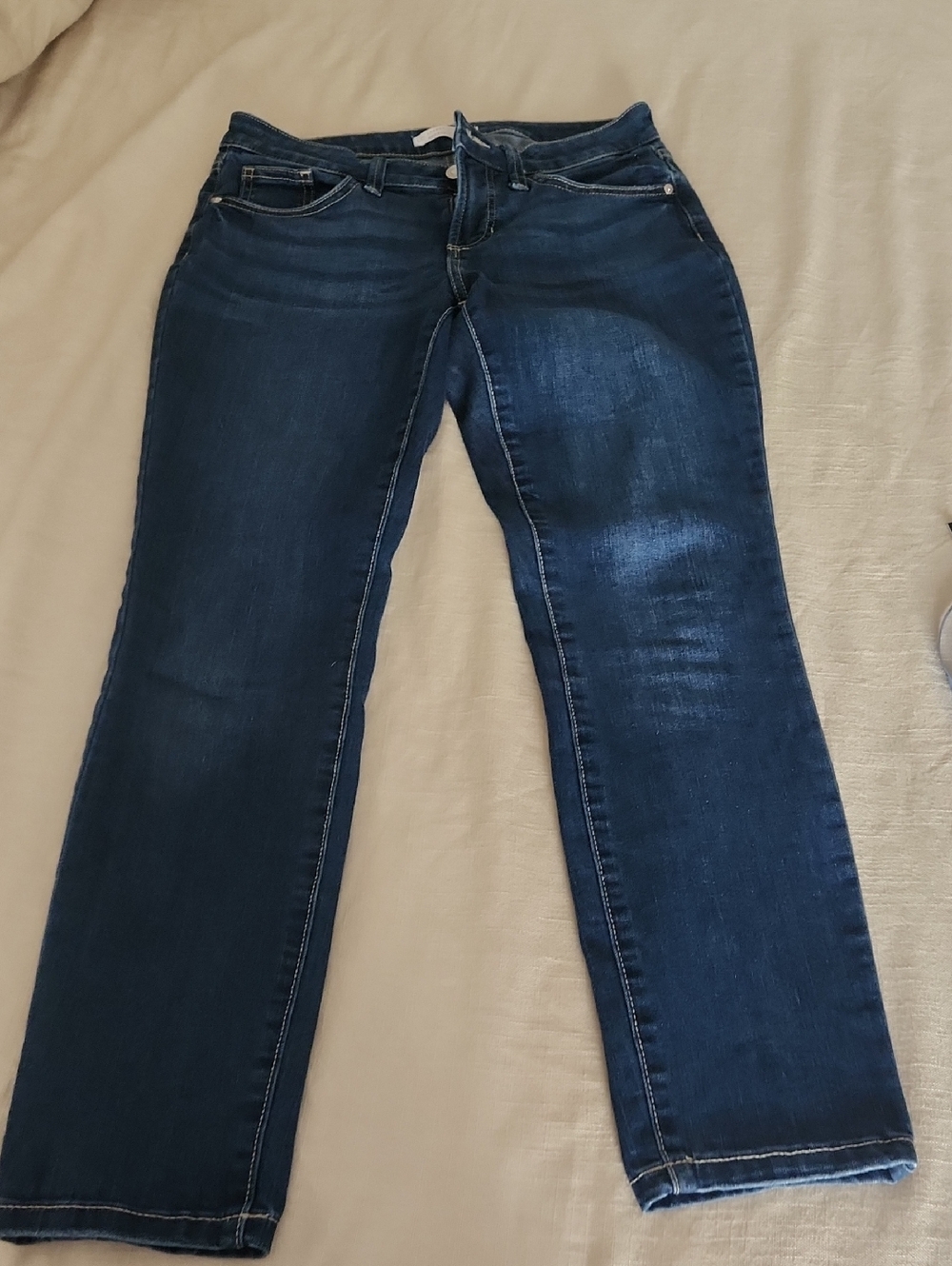 LC Lauren Conrad Dark Blue Skinny Jeans 6
